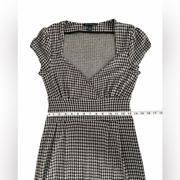 Banana Republic S Houndstooth Sheath Dress Sweetheart Career Work Cocktail - Picture 8 of 8